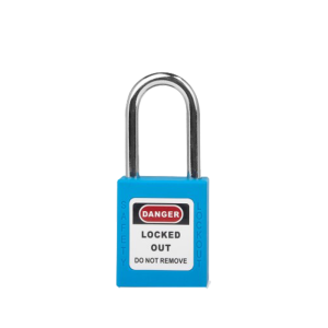 ONEBIZ Compact Safety Padlock Blue OB 14-BDG03UDKD1K Thermoplastic Safety Padlock