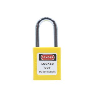 ONEBIZ Compact Safety Padlock Yellow OB 14-BDG02UDKD1K Thermoplastic Safety Padlock