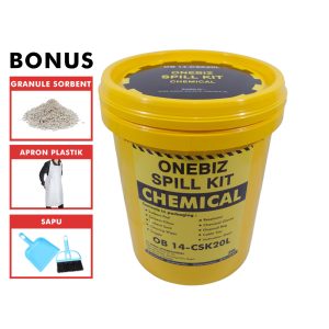 ONEBIZ SPILL KIT OB 14-CSK20L CHEMICAL SPILL KIT 20 Liter / 5 Gallon