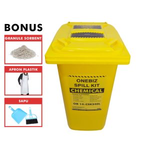 ONEBIZ SPILL KIT OB 14-CSK240L CHEMICAL SPILL KIT 240 Liter / 63 Gallon