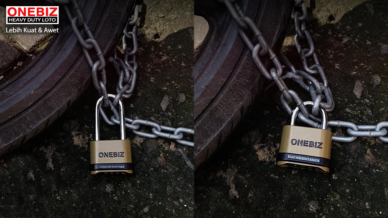 Gembok Kombinasi Angka 4 Digit