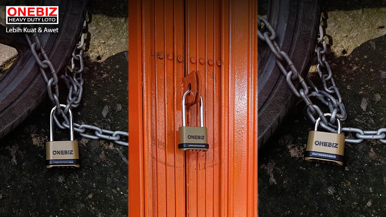 Gembok Kombinasi Angka