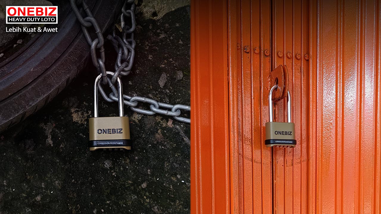 Kunci Gembok Kombinasi Angka